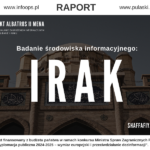 iniejszy raport przedstawia wieloaspektową analizę irackiego środowiska informacyjnego wraz z uwzględnieniem kontekstu społecznego, kulturowego i politycznego. Szczegółowo omówiono w nim wpływ tradycyjnych i nowoczesnych mediów na kształtowanie opinii publicznej, przy jednoczesnym wskazaniu znaczenia aktywności poszczególnych grup etnoreligijnych (sunnici, szyici, Kurdowie, Turkmeni), organizacji politycznych oraz instytucji państwowych i pozarządowych. Autorzy raportu scharakteryzowali również dynamikę zewnętrznych oddziaływań informacyjnych prowadzonych przez inne państwa i podmioty międzynarodowe, które wykorzystują wrażliwości społeczne oraz religijne do promowania własnych narracji i interesów. Opracowanie składa się z dziesięciu rozdziałów, dzięki którym czytelnik może uzyskać kompleksowy obraz irackiego krajobrazu medialnego. Raport rozpoczyna się od omówienia lokalnych środków przekazu (zarówno państwowych, jak i prywatnych, regionalnych – ze szczególnym uwzględnieniem irackiego Kurdystanu – oraz tych powiązanych z ugrupowaniami religijnymi i mniejszościami). Następne rozdziały koncentrują się na postrzeganiu i odbiorze informacji w społeczeństwie irackim, a także na kluczowych obszarach zagrożeń i manipulacji, ze szczególnym naciskiem na zewnętrzne wpływy ekonomiczne, ideologiczne i geopolityczne. Ważnym elementem raportu są zagadnienia dotykające miejscowych wrażliwości psychospołecznych – traumy wojenne, niestabilność polityczno-ekonomiczna czy skomplikowane relacje plemienne. W podsumowaniu zawarto rekomendacje, pomocne w zrozumieniu i przeciwdziałaniu próbom dezinformacji wymierzonym zwłaszcza w postrzeganie Zachodu i Polski w irackiej przestrzeni informacyjnej. Zakończenie Przedstawiona w raporcie analiza dowodzi, że iracki rynek medialny jest niezwykle zróżnicowany i silnie upolityczniony. Kontrola nad obiegiem informacji rozkłada się pomiędzy państwowymi instytucjami a prywatnymi i partyjno-etnosektariańskimi nadawcami. Istotnym czynnikiem pozostają przy tym głębokie podziały w społeczeństwie, zarówno na tle religijno-sektariańskim, jak i politycznym. Raport zwraca uwagę, że w społeczeństwie irackim dominują młodzi odbiorcy, coraz częściej korzystający z internetowych źródeł informacji, w tym z mediów społecznościowych. Ta „cyfrowa” generacja jest jednak narażona na rosnącą liczbę narracji dezinformacyjnych, zwłaszcza w obszarach wrażliwych (takich jak religia, tematyka obyczajowa czy historia). Wnioski płynące z opracowania są przydatne zarówno dla obserwatorów rynku medialnego, analityków i decydentów, jak i wszystkich podmiotów zainteresowanych bezpieczeństwem informacyjnym Iraku. Niniejszy raport stanowi wynik badań nad mechanizmami oddziaływania propagandowego w tym kraju i może posłużyć do planowania działań ukierunkowanych na przeciwdziałanie szkodliwym wpływom zewnętrznym. Mając świadomość ewoluujących realiów i wewnętrznych napięć, można dzięki niemu lepiej przygotować się do wyzwań, jakie stawia współczesne środowisko informacyjne Iraku.