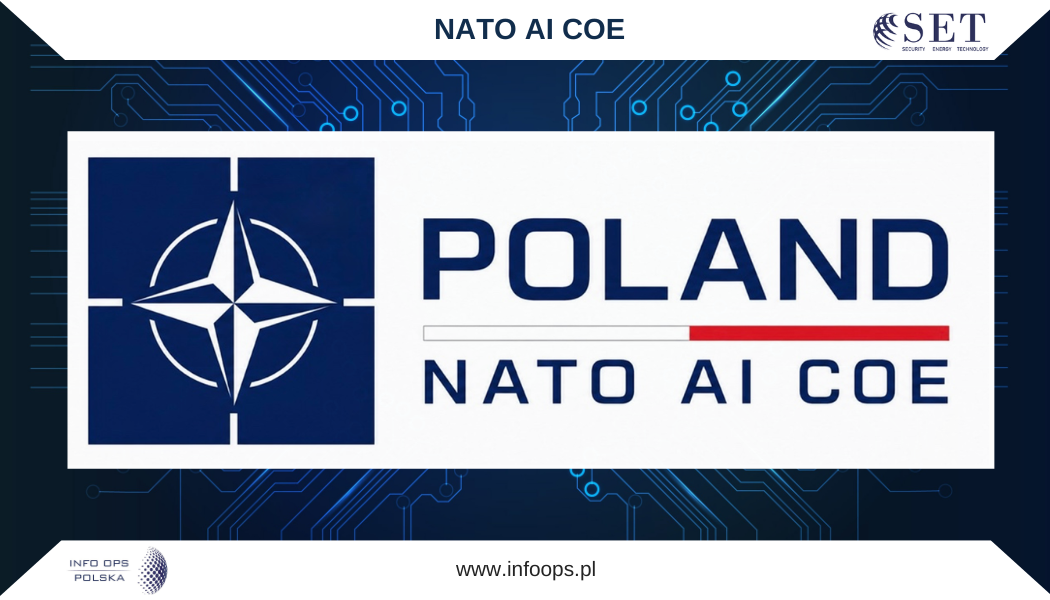 Fundacja INFO OPS Polska wspiera inicjatywę utworzenia w Polsce Centrum Doskonałości NATO ds. Sztucznej Inteligencji — NATO AI Centre of Excellence. Projekt ten należy traktować nie jako przedsięwzięcie prestiżowe, lecz jako strategiczną inwestycję w przyszłość bezpieczeństwa Sojuszu, odporność państw członkowskich oraz zdolność NATO do działania w warunkach konfliktu algorytmicznego, presji informacyjnej i przyspieszonej transformacji technologicznej.